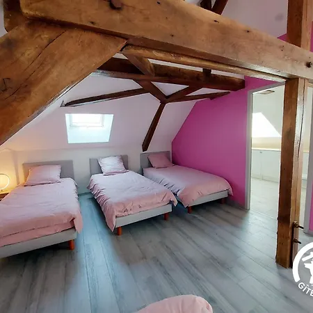 펜션 Les Grands Bles D'or, 12 Personnes Saint-Aubin-du-Desert